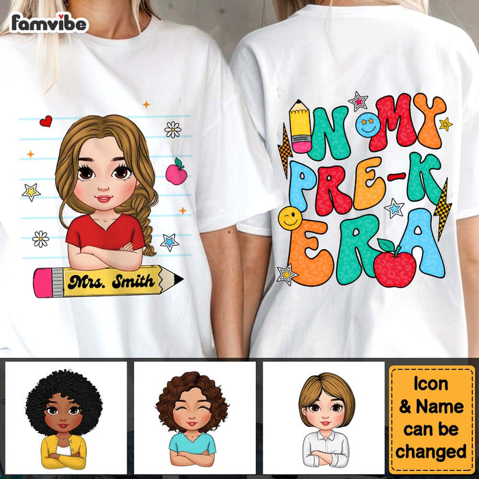 Personalized Custom Teacher Pre-K Era Double-sided Printing Shirt 34667 1