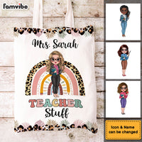 Personalized Gift For Teacher Stuff Tote Bag 34678 thumb 1