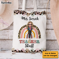 Personalized Gift For Teacher Stuff Tote Bag 34678 thumb 1
