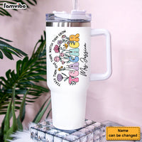 Personalized Gift For Teacher Appreciation 40oz Tumbler With Straw 34679 thumb 1