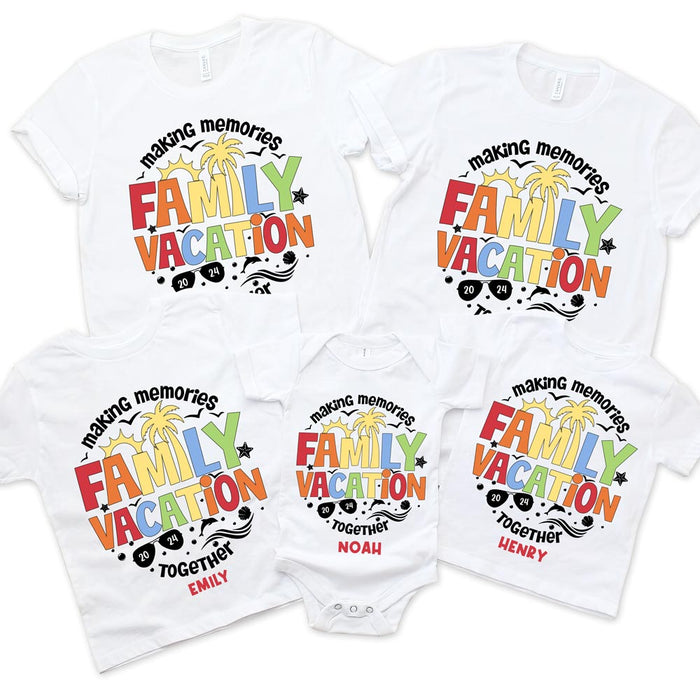 Personalised Making Memories Together Family Shirt - Hoodie - Sweatshirt 34711 1