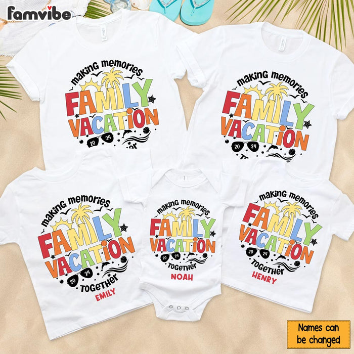 Personalised Making Memories Together Family Shirt - Hoodie - Sweatshirt 34711 1