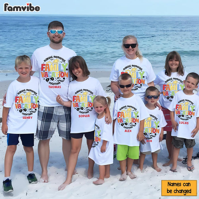 Personalised Making Memories Together Family Shirt - Hoodie - Sweatshirt 34711 1