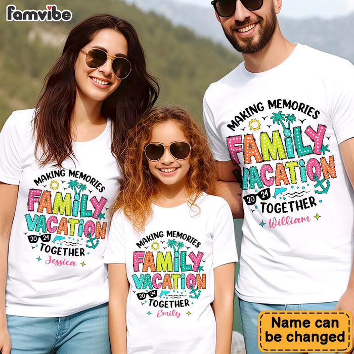 Personalised Making Memories Together Family Shirt - Hoodie - Sweatshirt 34712 1