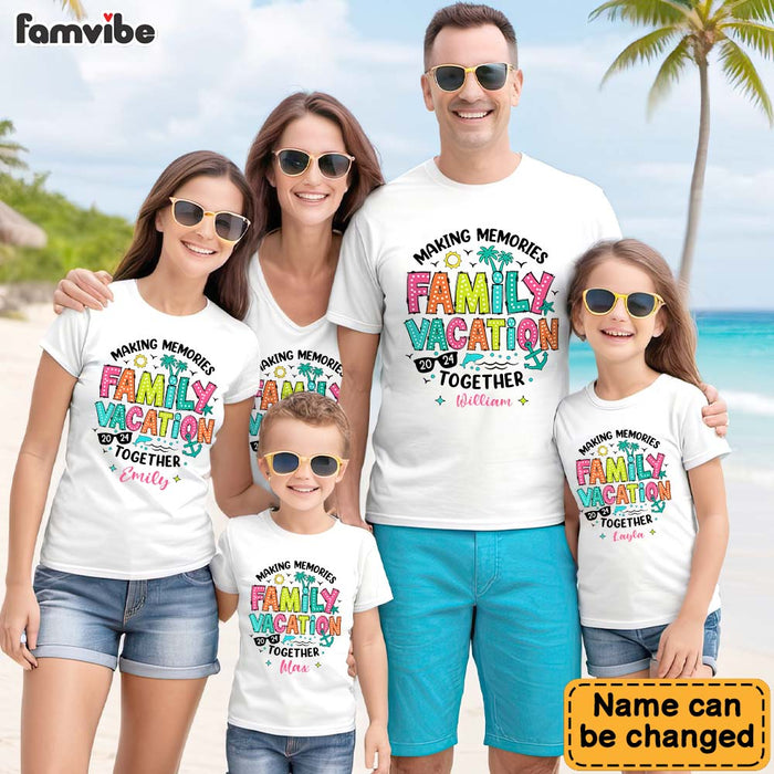 Personalised Making Memories Together Family Shirt - Hoodie - Sweatshirt 34712 1
