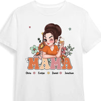 Personalized Gift For Grandma Nana Floral Shirt - Hoodie - Sweatshirt 34714 thumb 1