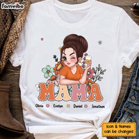 Personalized Gift For Grandma Nana Floral Shirt - Hoodie - Sweatshirt 34714 thumb 1