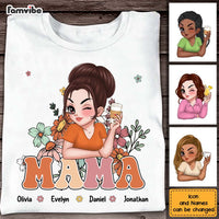 Personalized Gift For Grandma Nana Floral Shirt - Hoodie - Sweatshirt 34714 thumb 1