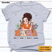 Personalized Gift For Grandma Nana Floral Shirt - Hoodie - Sweatshirt 34714 thumb 1