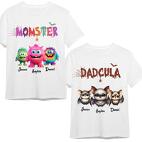 Personalized Gift For Dad Mom Halloween Couple T Shirt 34718 thumb 1