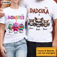 Personalized Gift For Dad Mom Halloween Couple T Shirt 34718 thumb 1