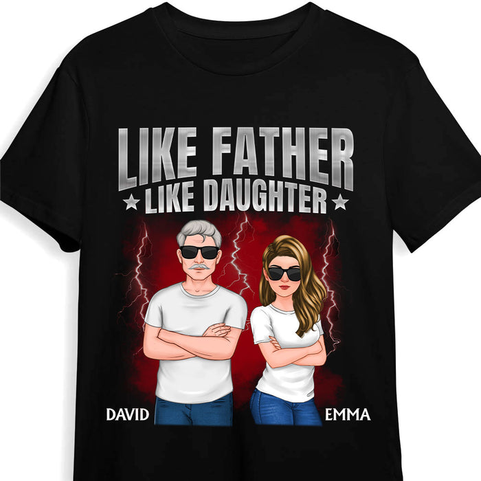 Personalized Gift Like Father Like Daughter Shirt - Hoodie - Sweatshirt 34730 1