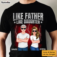 Personalized Gift Like Father Like Daughter Shirt - Hoodie - Sweatshirt 34730 thumb 1