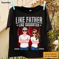 Personalized Gift Like Father Like Daughter Shirt - Hoodie - Sweatshirt 34730 thumb 1