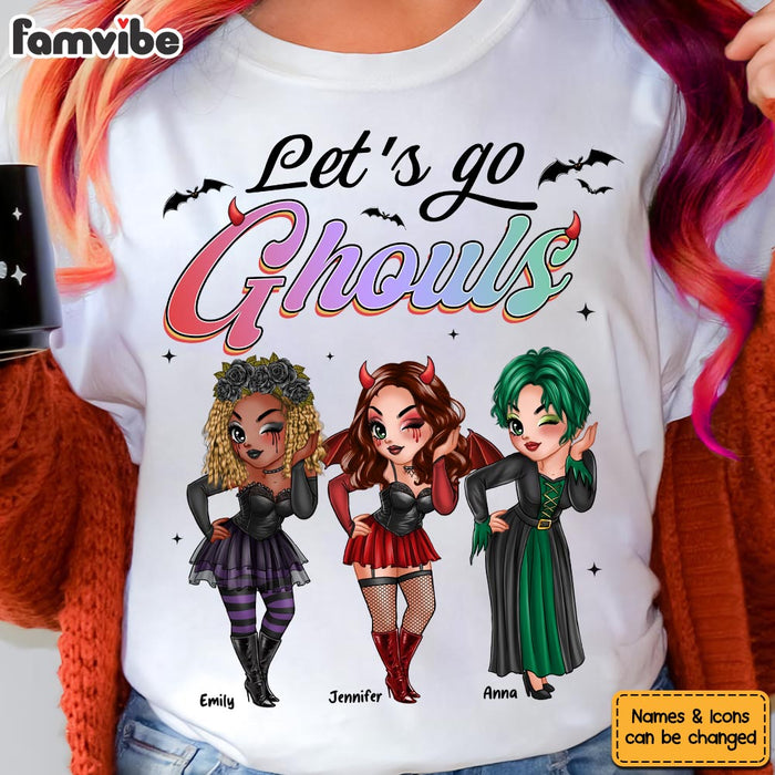 Personalized Gift For Sister Lets Go Ghouls Shirt - Hoodie - Sweatshirt 34731 1