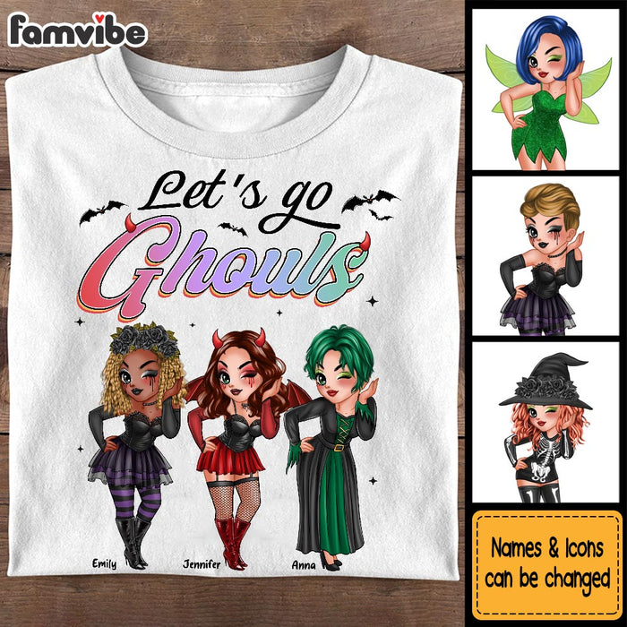 Personalized Gift For Sister Lets Go Ghouls Shirt - Hoodie - Sweatshirt 34731 1
