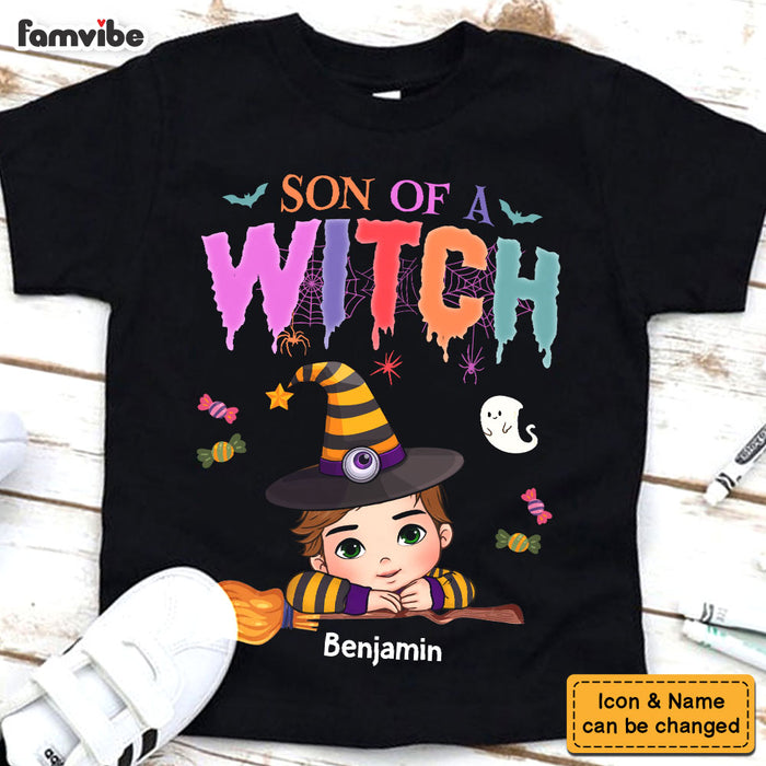 Personalized Gift For Son of a Witch Halloween Kid T Shirt - Kid Hoodie - Kid Sweatshirt 34737 1