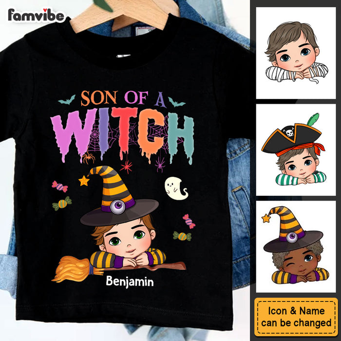 Personalized Gift For Son of a Witch Halloween Kid T Shirt - Kid Hoodie - Kid Sweatshirt 34737 1