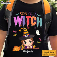 Personalized Gift For Son of a Witch Halloween Kid T Shirt - Kid Hoodie - Kid Sweatshirt 34737 thumb 1