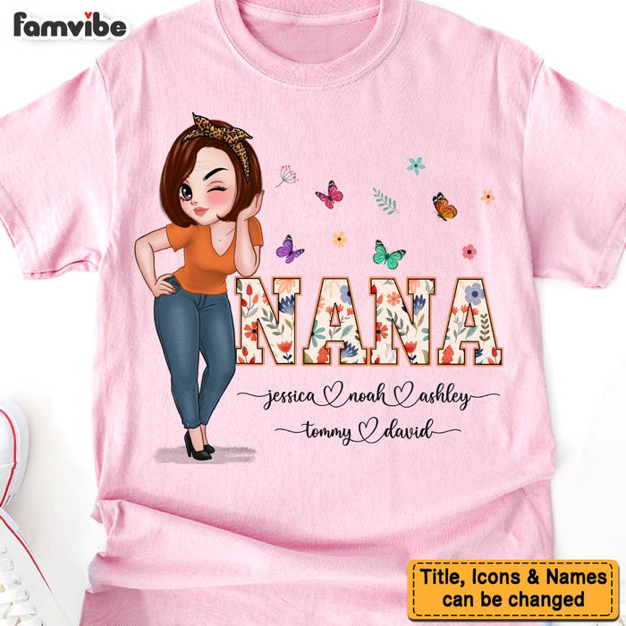 Personalized Gift For Mama Mom Vintage Floral Shirt - Hoodie - Sweatshirt 34738 1