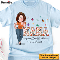 Personalized Gift For Mama Mom Vintage Floral Shirt - Hoodie - Sweatshirt 34738 thumb 1