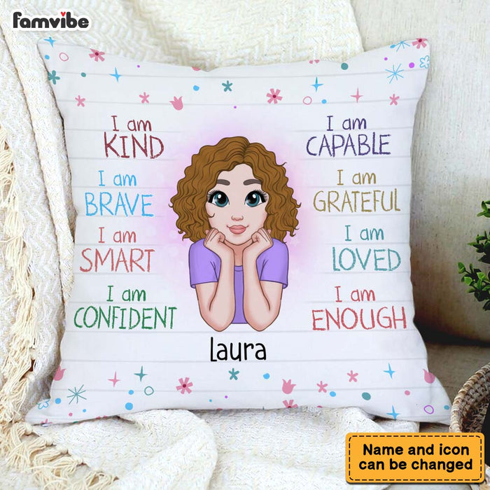 Personalized Gift For Kids I Am Kind Pillow 34750 1