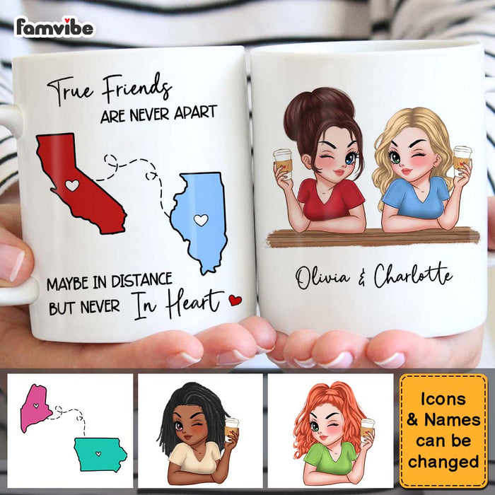 Personalized Gift For Long Distance Friends Mug 34759 1