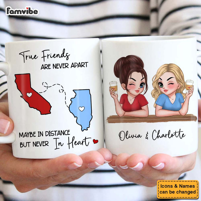 Personalized Gift For Long Distance Friends Mug 34759 1