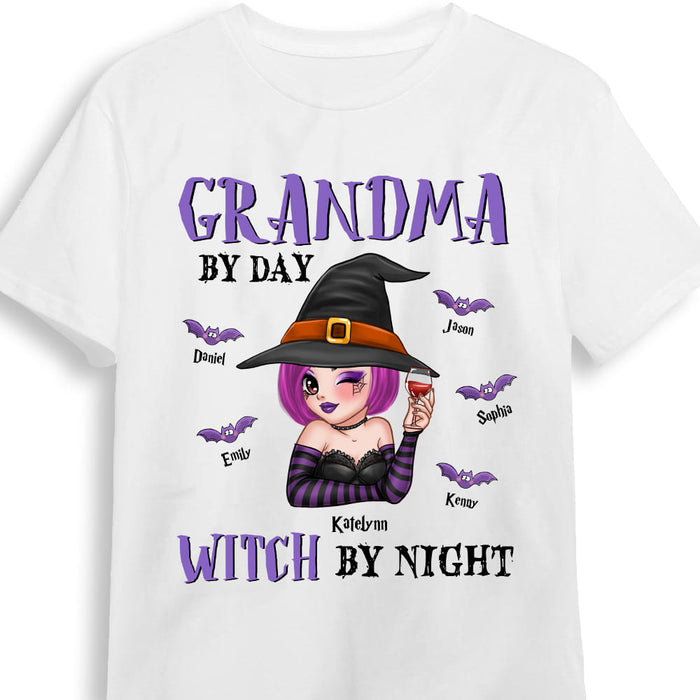 Personalized Gift For Mom Grandma By Day Halloween Shirt - Hoodie - Sweatshirt 34760 1