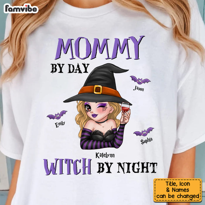Personalized Gift For Mom Grandma By Day Halloween Shirt - Hoodie - Sweatshirt 34760 1