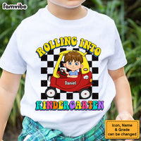 Personalized Gift For Kids Rolling Into Kindergarten Kid T Shirt - Kid Hoodie - Kid Sweatshirt 34761 thumb 1