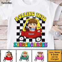 Personalized Gift For Kids Rolling Into Kindergarten Kid T Shirt - Kid Hoodie - Kid Sweatshirt 34761 thumb 1