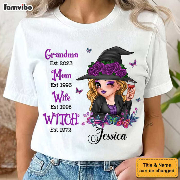 Personalized Gift For Mom Grandma Witch Shirt - Hoodie - Sweatshirt 34765 1