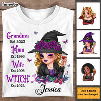 Personalized Gift For Mom Grandma Witch Shirt - Hoodie - Sweatshirt 34765 thumb 1
