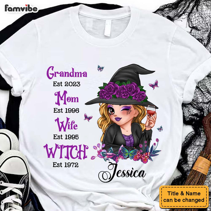 Personalized Gift For Mom Grandma Witch Shirt - Hoodie - Sweatshirt 34765 1