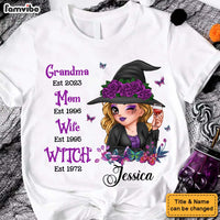 Personalized Gift For Mom Grandma Witch Shirt - Hoodie - Sweatshirt 34765 thumb 1