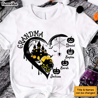 Personalized Gift For Mom Grandma Halloween Shirt - Hoodie - Sweatshirt 34786 thumb 1