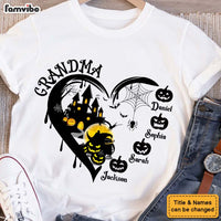 Personalized Gift For Mom Grandma Halloween Shirt - Hoodie - Sweatshirt 34786 thumb 1