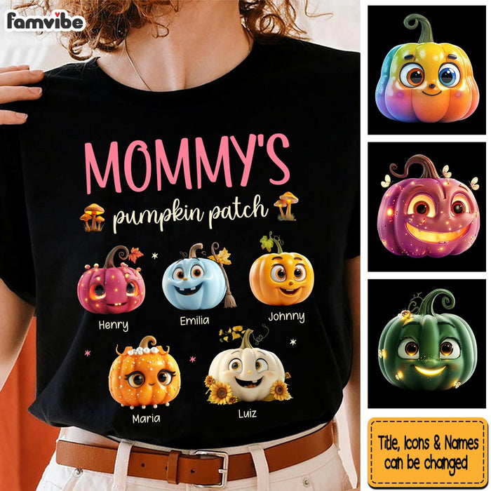 Personalized Gift For Grandma Pumpkin Patch Shirt - Hoodie - Sweatshirt 34787 1