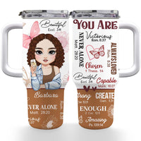 Personalized Gift For Woman You Are 40oz Tumbler With Straw 34804 thumb 1