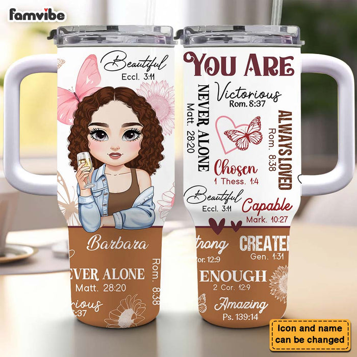 Personalized Gift For Woman You Are 40oz Tumbler With Straw 34804 1