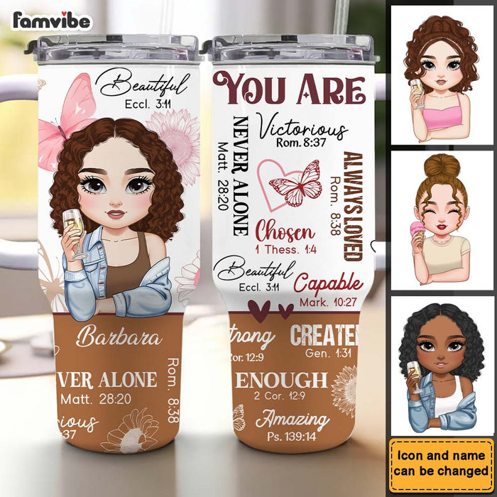 Personalized Gift For Woman You Are 40oz Tumbler With Straw 34804 1