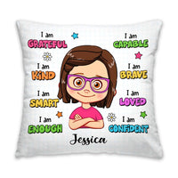 Personalized Gift For Kid Girl I Am Kind Pillow 34818 thumb 1