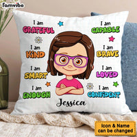 Personalized Gift For Kid Girl I Am Kind Pillow 34818 thumb 1