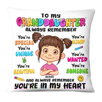 Personalized Gift For Kid Girl You Are In My Heart Pillow 34823 thumb 1