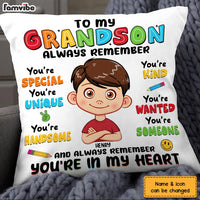 Personalized Gift For Kid Girl You Are In My Heart Pillow 34823 thumb 1