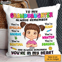 Personalized Gift For Kid Girl You Are In My Heart Pillow 34823 thumb 1