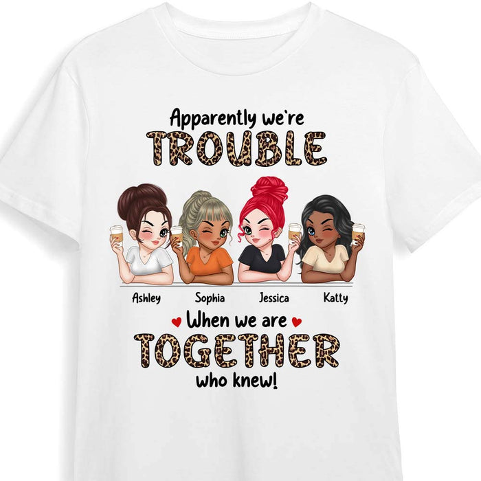 Personalized Gift For Friends We Are Together Who Knew Shirt - Hoodie - Sweatshirt 34839 1