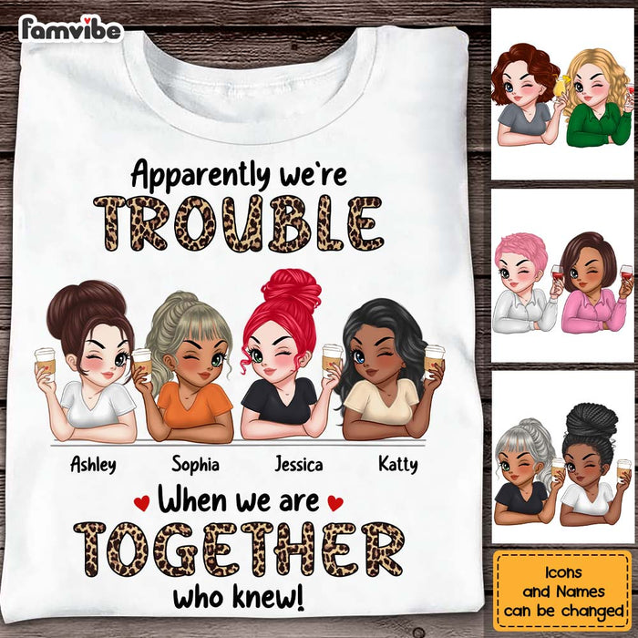 Personalized Gift For Friends We Are Together Who Knew Shirt - Hoodie - Sweatshirt 34839 1