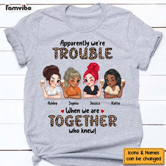 Personalized Gift For Friends We Are Together Who Knew Shirt - Hoodie - Sweatshirt 34839 1